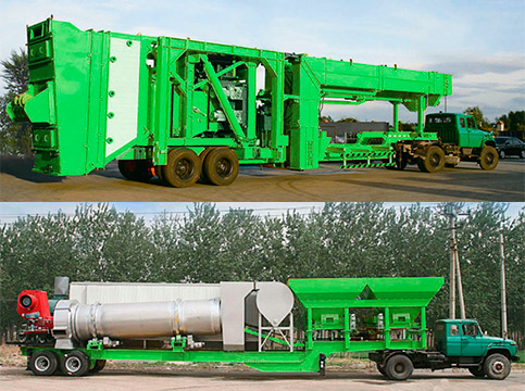 Мобильный АБЗ Ca-Long CLY-2000 в Ленинске-Кузнецком